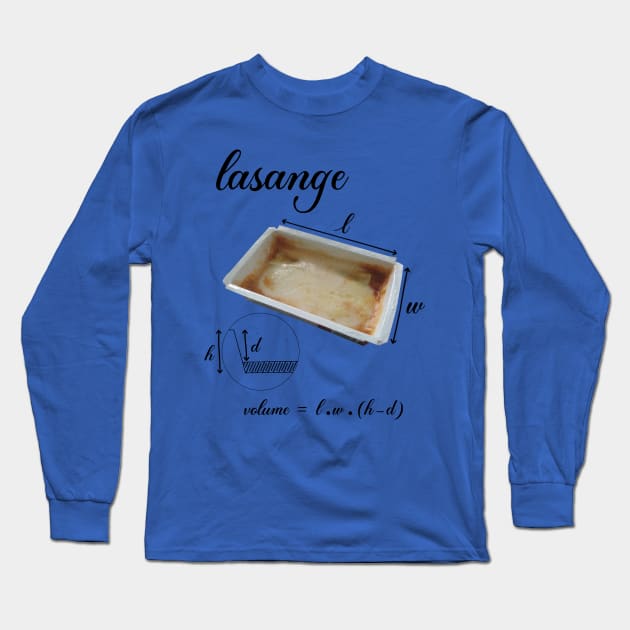 Lasange And Math - Meme | Funny Math Long Sleeve T-Shirt by Pirino